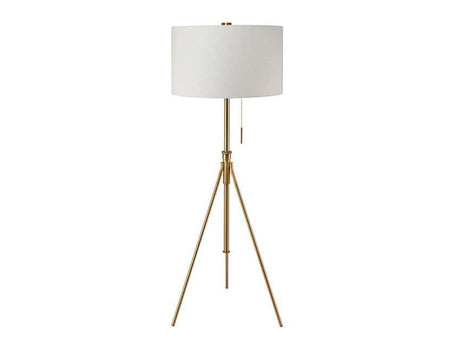 Zaya Stained Gold Floor Lamp - Ornate Home