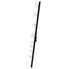 Zayan Black High Gloss Floor Mirror - Ornate Home