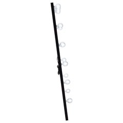 Zayan Black High Gloss Floor Mirror - Ornate Home