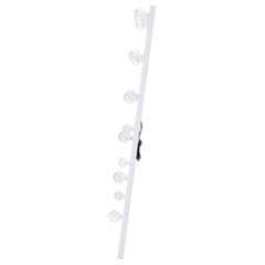 Zayan White High Gloss Floor Mirror - Ornate Home