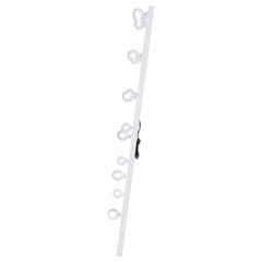 Zayan White High Gloss Floor Mirror - Ornate Home