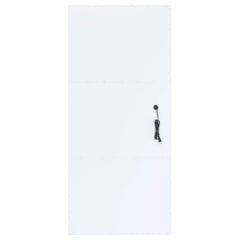 Zayan White High Gloss Floor Mirror - Ornate Home