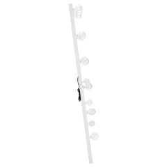 Zayan White High Gloss Floor Mirror - Ornate Home