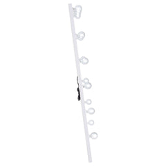 Zayan White High Gloss Floor Mirror - Ornate Home
