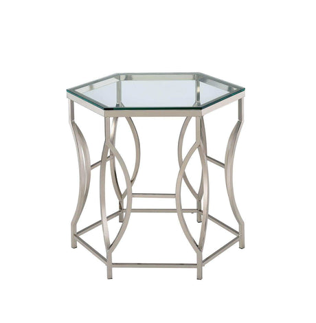 Zola Chrome End Table - Ornate Home