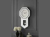 Noralie Mirrored Wall Clock - Ornate Home