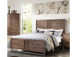 Andria Queen Platform Bed in Reclaimed Oak - Ornate Home