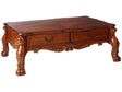 Dresden Rectangular Coffee Table in Cherry - Ornate Home