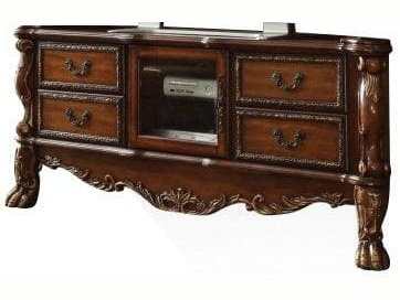 Acme Dresden TV Console in Cherry 91338 - Ornate Home