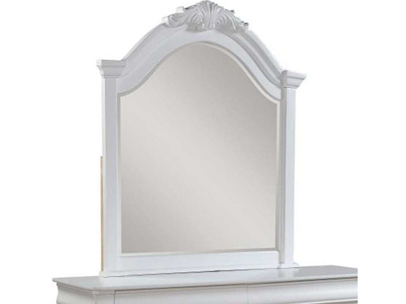 Estrella Youth Dresser Mirror in White - Ornate Home