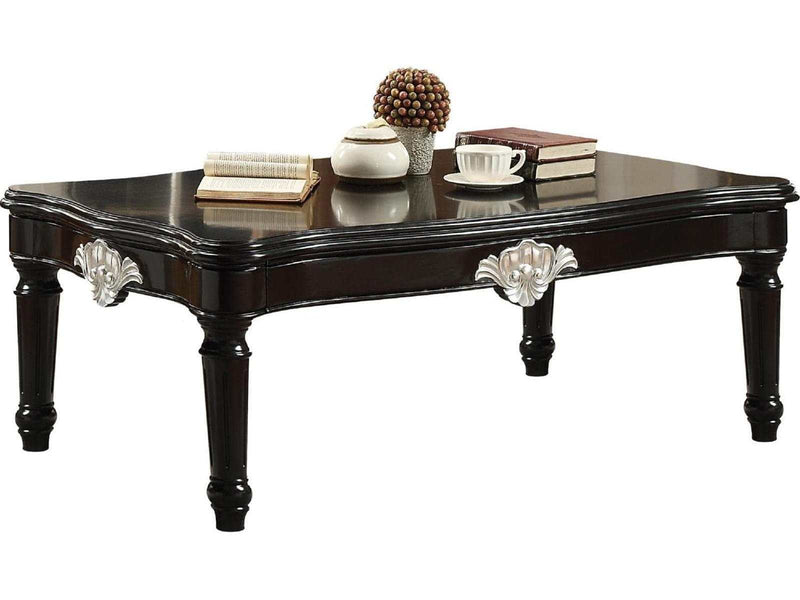 Acme Furniture Ernestine Coffee Table in Black 82110 - Ornate Home