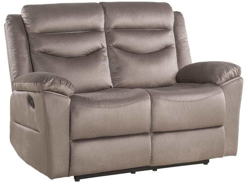 Fiacre Motion Loveseat in Brown - Ornate Home