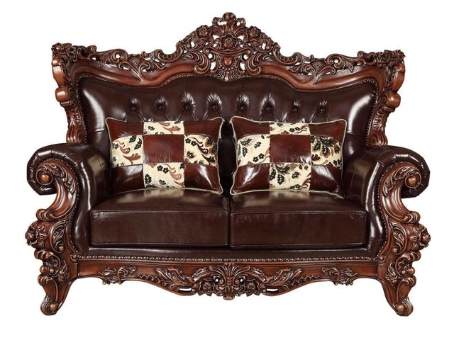 Forsythia Loveseat in Espresso - Ornate Home