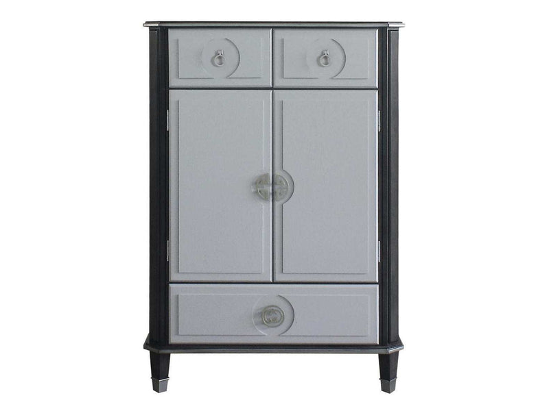 House Beatrice 3 Drawer Chest in Light Gray - Ornate Home