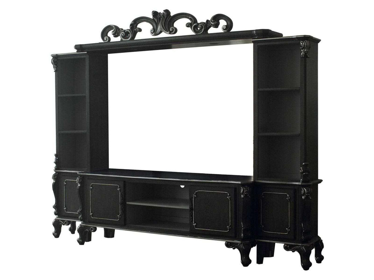 House Delphine Entertainment Center in Charcoal - Ornate Home