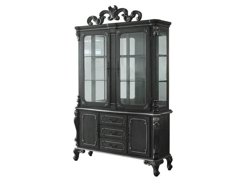 Acme Furniture Hutch and Buffet in Charcoal 68834 - Ornate Home