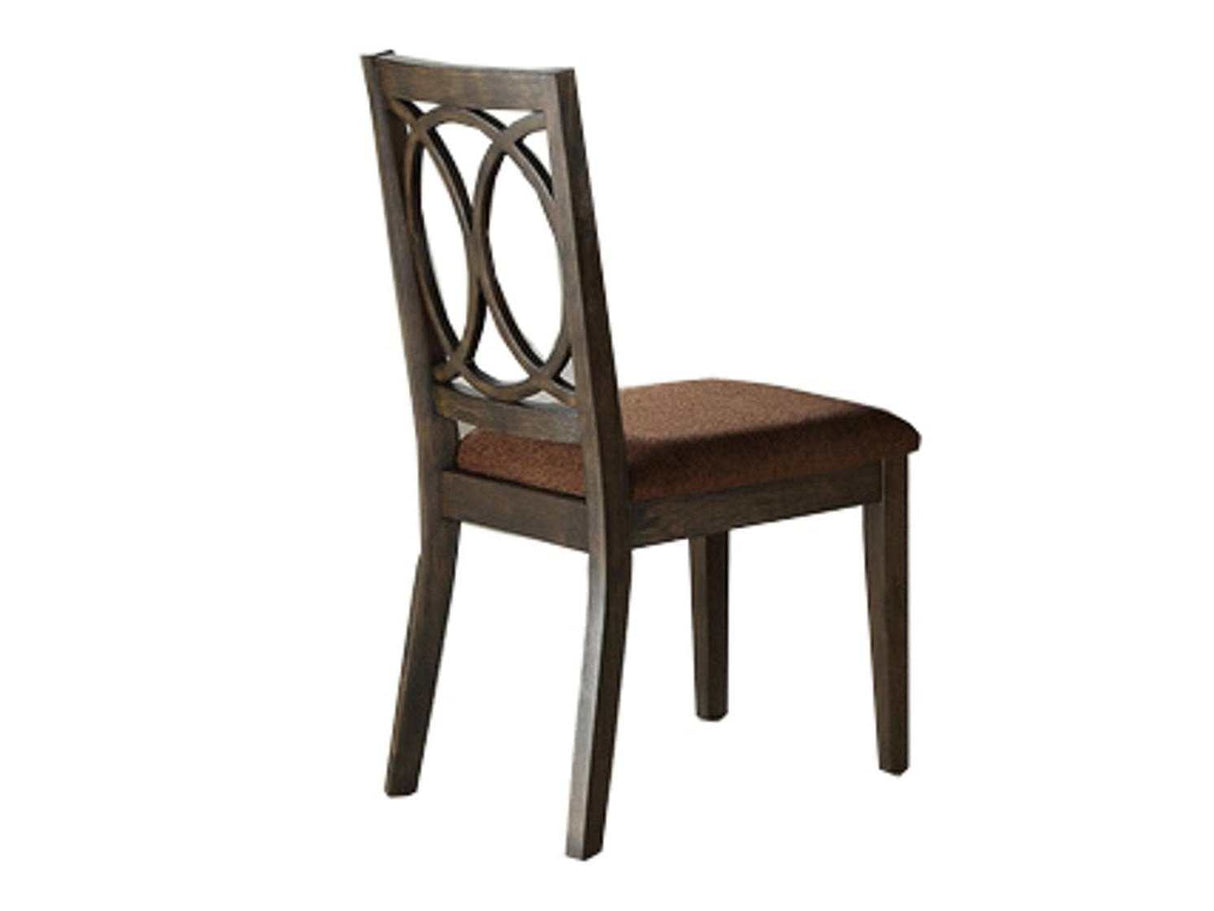 Jameson Brown & Espresso Side Chair (Set of 2) - Ornate Home