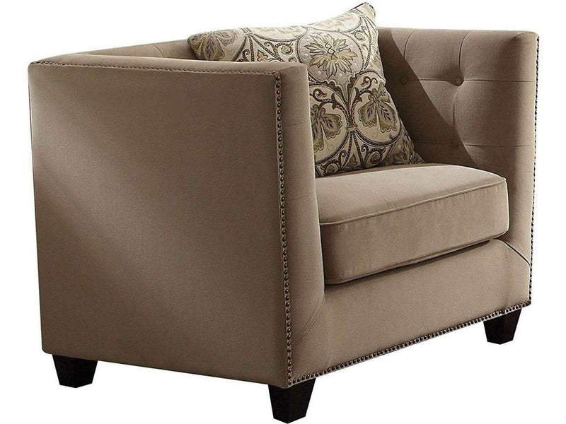 Acme Furniture Juliana Chair in Beige 53587 - Ornate Home