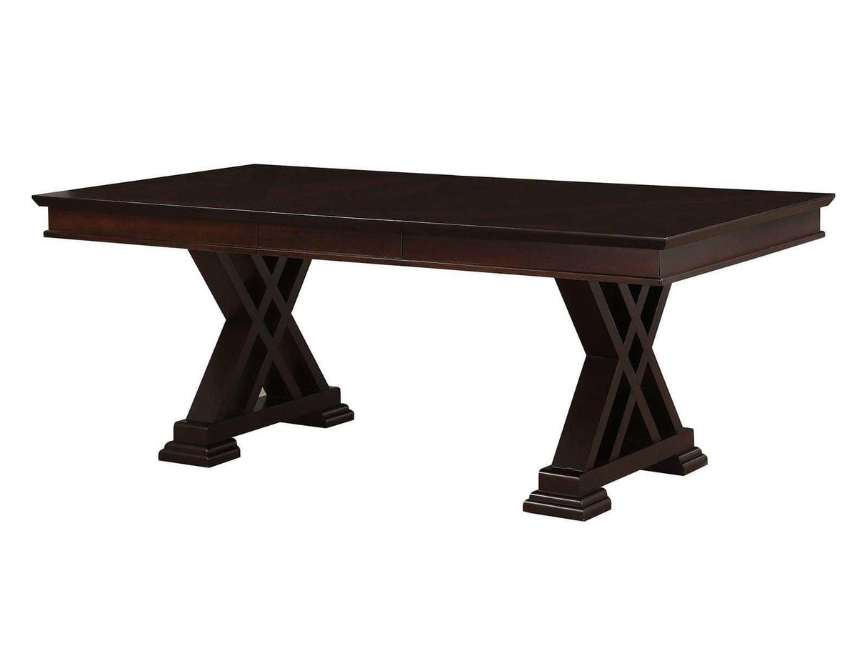 Katrien Dining Table in Espresso - Ornate Home