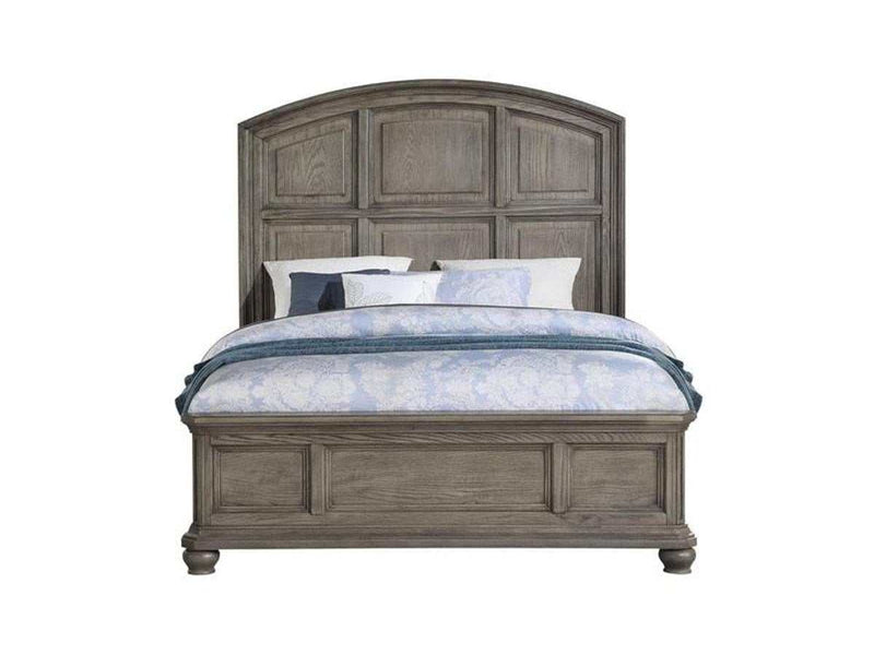 Acme Furniture Kiran Queen Panel Bed in Gray 22070Q - Ornate Home