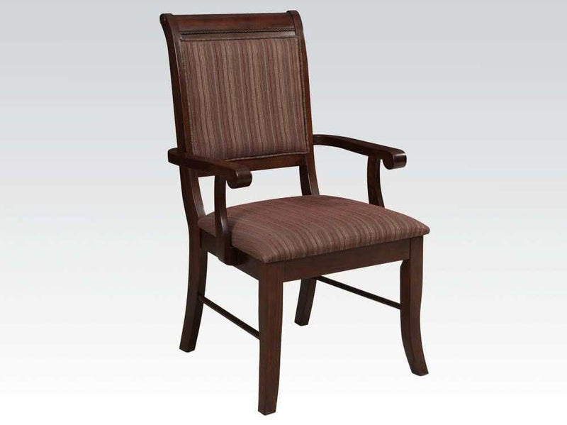 Acme Furniture Mahavira Arm Chair in Espresso (Set of 2) - Ornate Home
