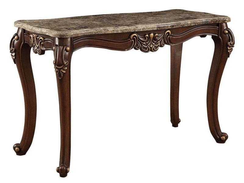 Mehadi Sofa Table in Walnut 81698 - Ornate Home