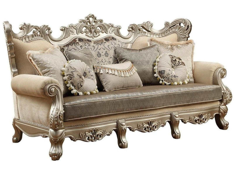 Acme Furniture Ranita Sofa in Champagne 51040 - Ornate Home