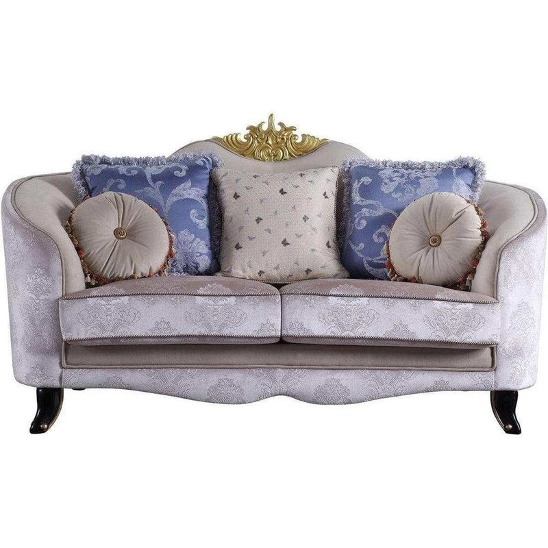 Acme Furniture Sheridan Loveseat in Cream 53946 - Ornate Home