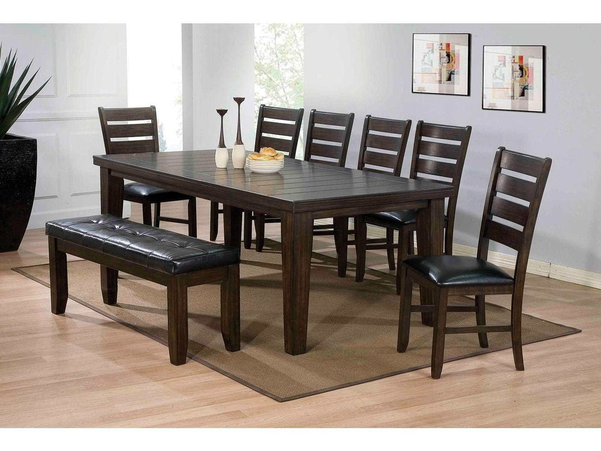 Urbana Rectangular Dining Table in Espresso 74620 - Ornate Home