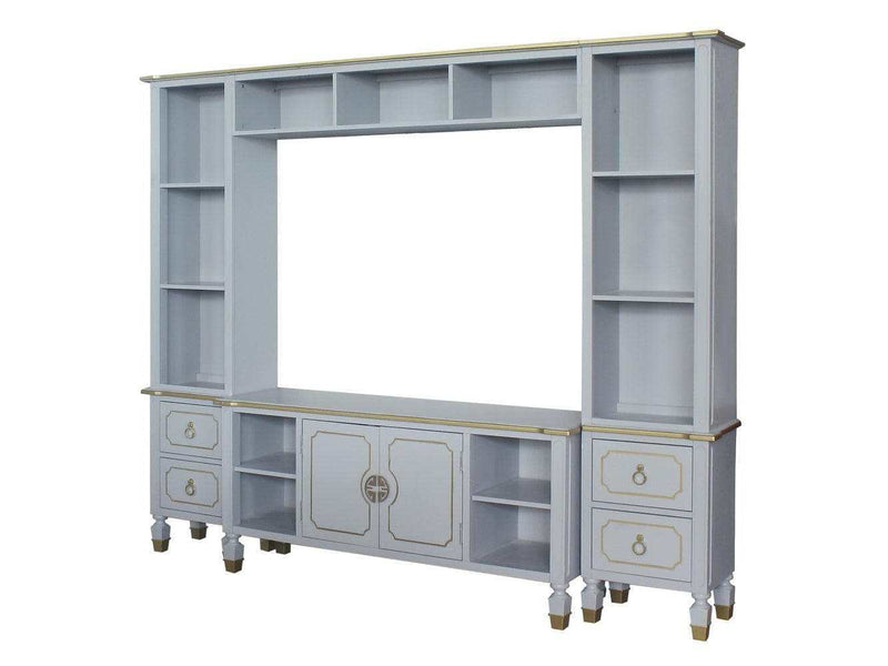 House Marchese Entertainment Center with TV Stand - Ornate Home
