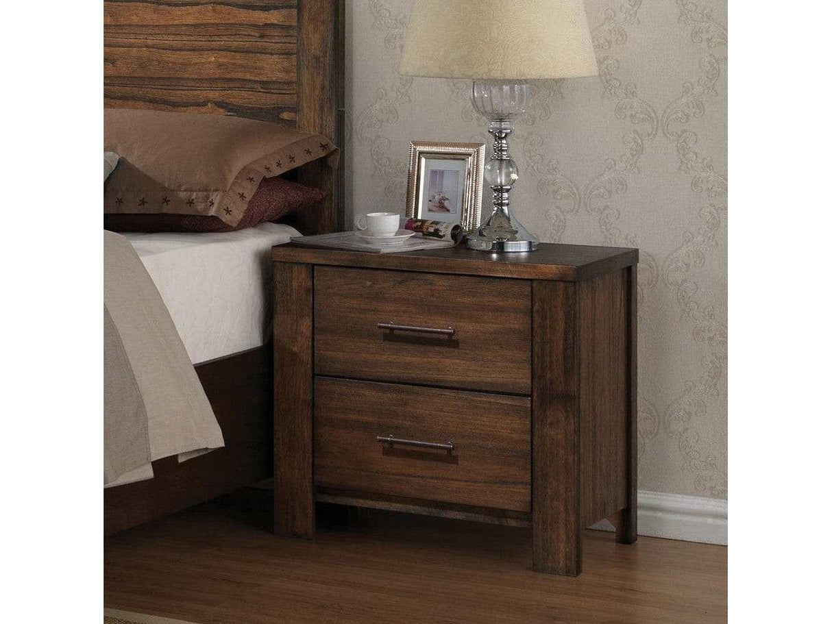 Merrilee 2Drawer Nightstand in Oak 21683 - Ornate Home