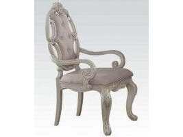 Ragenardus Arm Chair in Antique White (Set of 2) - Ornate Home