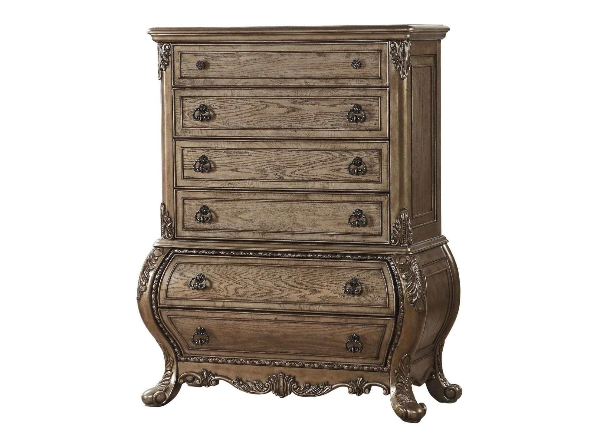 Ragenardus Chest in Vintage Oak - Ornate Home