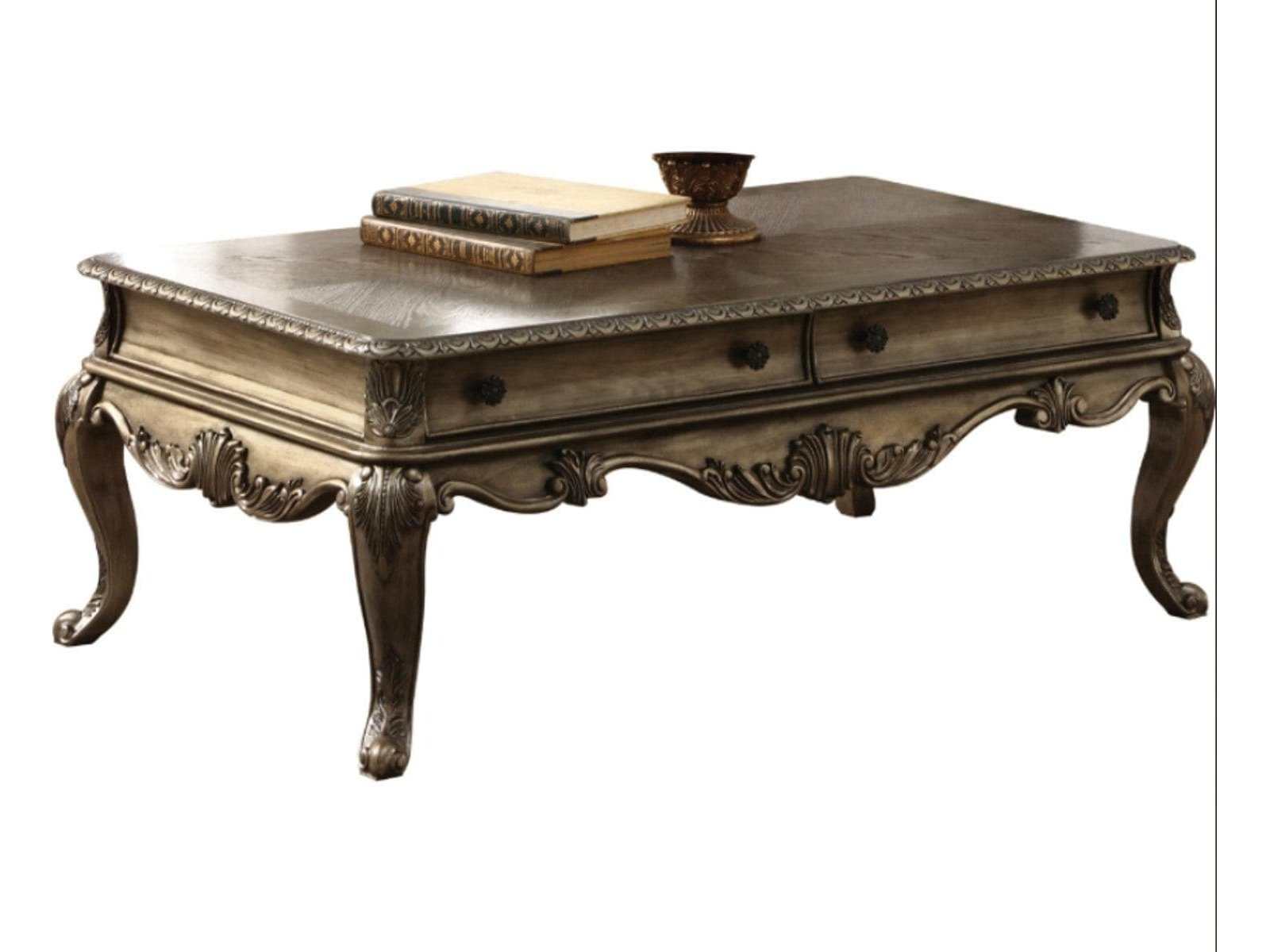 Ragenardus Coffee Table in Vintage Oak - Ornate Home