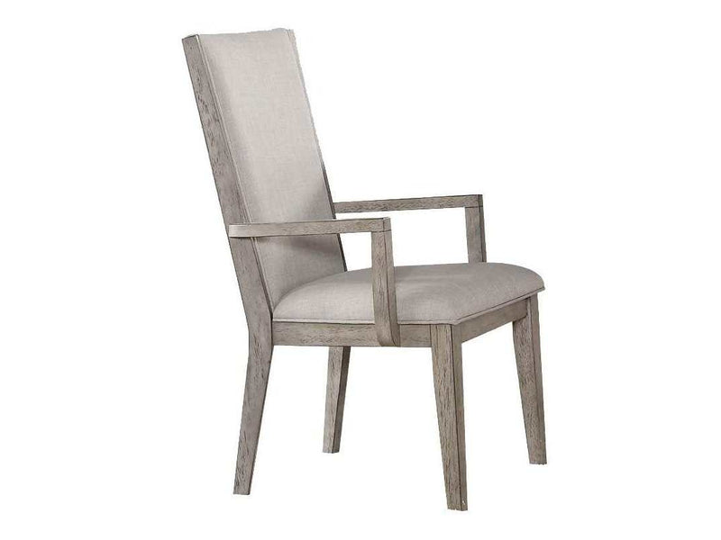 Rocky Arm Chair in Gray Oak (Set of 2) 72863 - Ornate Home