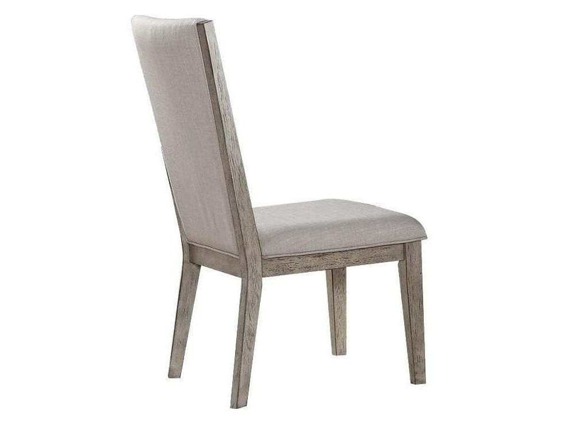 Rocky Side Chair in Gray Oak (Set of 2) 72862 - Ornate Home