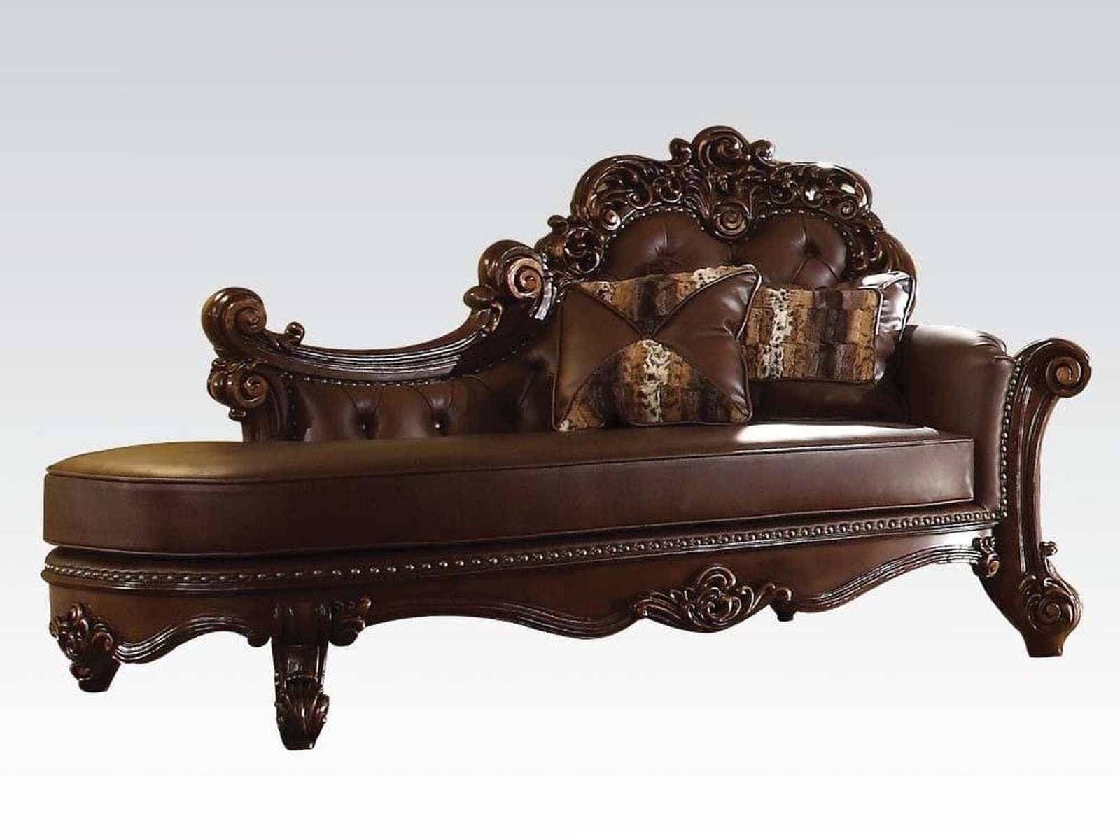 Vendome Chaise in Cherry - Ornate Home