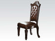 Vendome Dining Side Chair with LeatherLike Uphostery (Set of 2) - Ornate Home