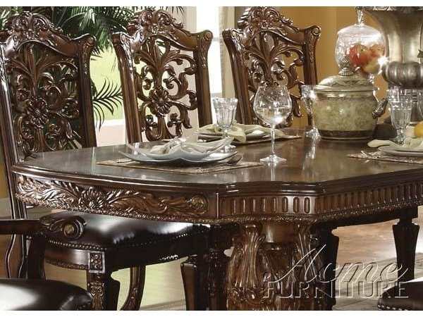 Vendome Double Pedestal Dining Table in Cherry - Ornate Home