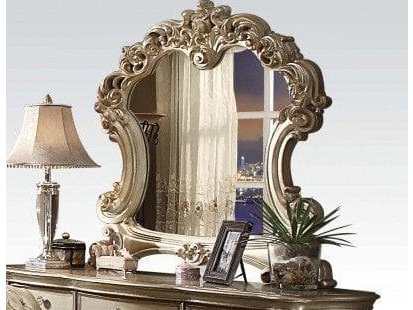 Acme Vendome Mirror in Gold Patina 23004 - Ornate Home