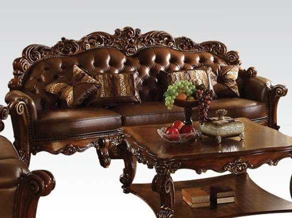 Vendome Oversized Sofa in Cherry - Ornate Home