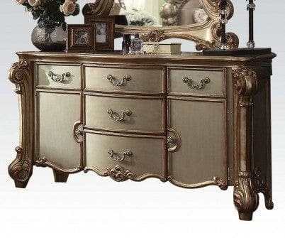 Vendome Server in Gold Patina - Ornate Home