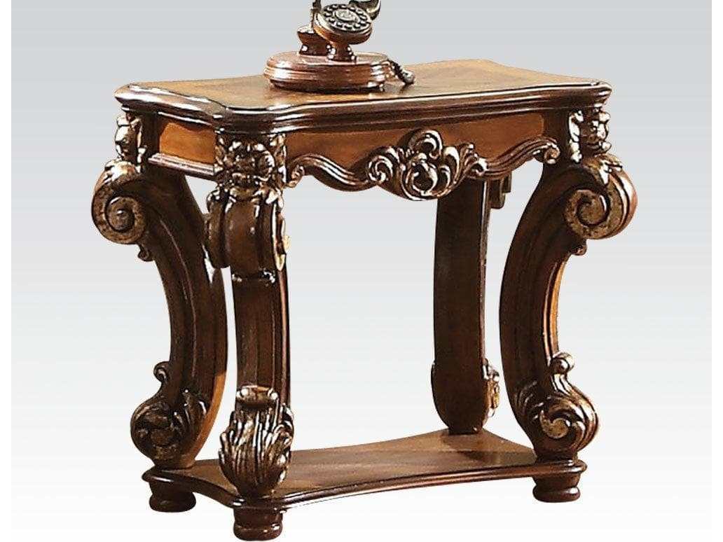 Vendome Side Table in Cherry - Ornate Home