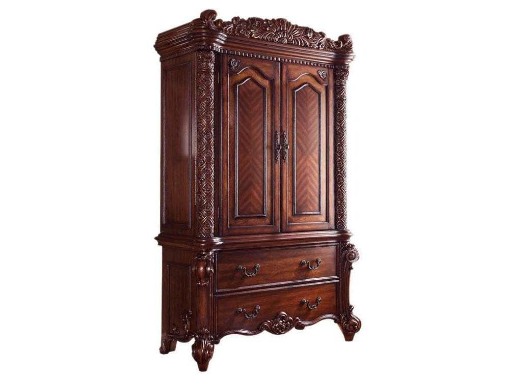 Vendome TV Armoire in Cherry - Ornate Home