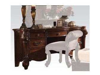 Vendome Vanity Desk in Cherry 22009 - Ornate Home