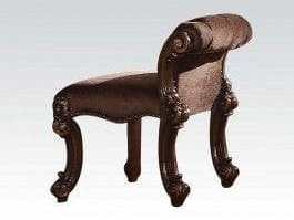 Vendome Vanity Stool in Cherry - Ornate Home