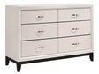 Akerson Chalk White Dresser - Ornate Home