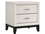 Akerson Chalk White Nightstand - Ornate Home