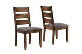 Alston Rustic Knotty Nutmeg 7pc Dining Set - Ornate Home