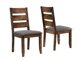 Alston Rustic Knotty Nutmeg Dining Chair (Set of 2) - Ornate Home